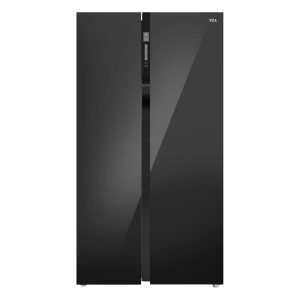 REFRIGERADORA TCL 650 LITROS P650SBGB VIDRIO NEGRO INVERTER