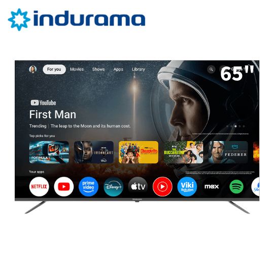 TV Indurama 65TIKGF5QLED Google Tv 5,0 INDU_A
