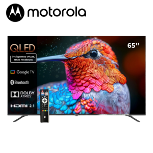 TELEVISOR MOTOROLA 65TMKQLED GOOGLE TV